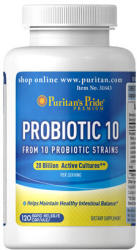 Puritan's Pride Probiotic 10 kapszula 120 db
