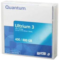 Quantum LTO-3 Ultrium 3 400/800GB Data Cartridge (MR-L3MQN-01)