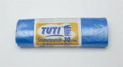 TUTI Szemeteszsák, 30 l, 20 db, 50x60 cm, 9 &mikro; , TUTI, kék (KHT193) (PDP_019)