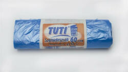 TUTI Szemeteszsák, 60 l, 20 db, 55x65 cm, 9 &mikro; , TUTI, kék (KHT194) (PDP_020)