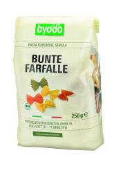 Byodo Farfalle Semola Színes tészta 250 g