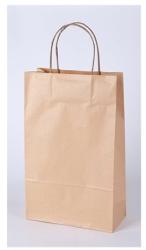  Bortartó papírtasak, 2-es, sodortfüles, natúr - irodaszer-aruhaz