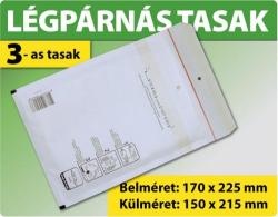  Légpárnás Tasak Fehér W3 Boríték C/13 1000 Darab