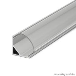 Phenom 41012A1 Aluminium profil sín LED szalaghoz, 1000 x 16 x 16 mm (íves sarok profil)