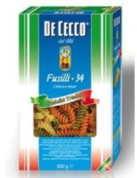 De Cecco Fusilli 3 Színű száraztészta 500 g