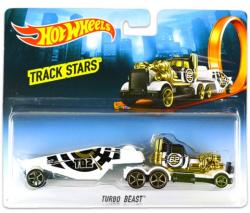 Mattel Hot Wheels - City - Track Stars - Turbo Beast szállítóautó (BFM60/CGJ43)