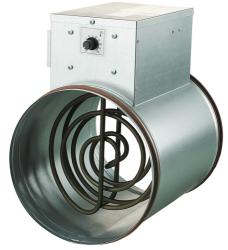 Vents NK 200 U Elektromos Fűtőelem 2400 W 1 Fázisú Beépített Hőmérséklet-szabályozóval (NK-200-2,4-1U)