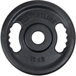 inSPORTline Öntöttvas olimpiai súlytárcsa inSPORTline Castblack OL 10 kg (24264) Súlytárcsa