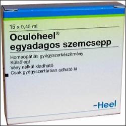 Vásárlás: Heel Oculoheel egyadagos szemcsepp 15x0,45 ml Műkönny, szemcsepp  árak összehasonlítása, Oculoheel egyadagos szemcsepp 15 x 0 45 ml boltok