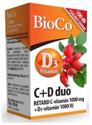 BioCo C+D Duo tabletta 100 db