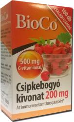 BioCo Csipkebogyó kivonat 200 mg + C-vitamin 500 mg tabletta 100 db