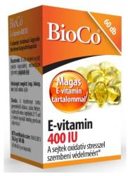 BioCo E-vitamin 400 IU kapszula 60 db
