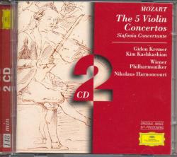 Deutsche Grammophon Wolfgang Amadeus Mozart: Complete Violin concertos/Sinfonia Concertante - 2 CD