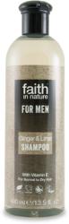 Faith in Nature FOR MEN gyömbér-lime 400 ml