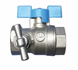 IVR üríthető golyóscsap 3/4", BB, T-fogantyús, ivóvízre minősített!