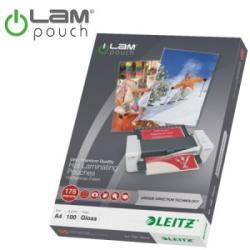 LEITZ iLam A4 fényes lamináló fólia UDT technológiával, 170 mikron, 100 db (E74830000)