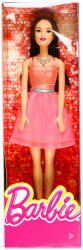 Mattel Parti Barbie - csillogó barack színű ruhában (DGX83)