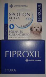 FIPROXIL Spot On Kutya S 3x0,67 ml