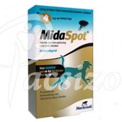 MidaSpot Spot On 10-25 kg 4x2,5 ml