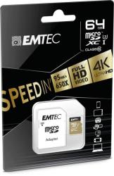 EMTEC microSDXC 64GB Class 10 ECMSDM64GXC10SP