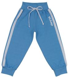 Scamp Pantaloni trening cu banda lata in talie, albastru deschis (NID268)