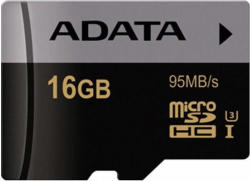 ADATA Premier Pro microSDHC 16GB Class 10 UHS-I AUSDH16GUI3CL10-RA1