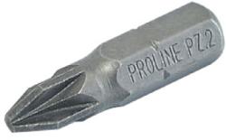 PROLINE Varfuri Pozidriv 1/4" / 25mm - Pz0, 25/set (10630) - global-tools