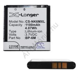 Compatible Nokia Li-ion 1200mAh BP-6M