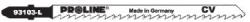 PROLINE Panza Pendular A 4.0x110/132mm De Lemn, 5/set (93103l)