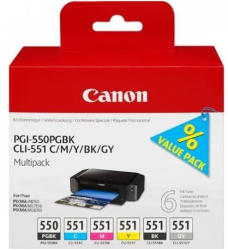 Canon PGI-550 + CLI-551 Multipack (6496B005)