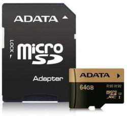 ADATA SDXC 64GB UHS-I/U3 AUSDX64GXUI3-RA1