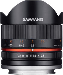 Samyang 8mm f/2.8 UMC Fish-eye II (Fuji X) (F1220310101/F1220310102)
