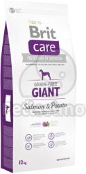 Brit Care Grain-free Giant - Salmon & Potato 3x12 kg