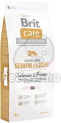 Brit Care Grain-Free Senior & Light - Salmon & Potato 3x12 kg