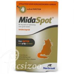 MidaSpot Spot On 4 kg feletti 0,8 ml 4 db