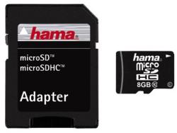 Hama microSDHC 8GB Class 10  108084