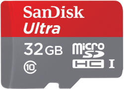 SanDisk microSDHC Ultra 32GB Class 10 UHS-I (SDSQUNC-032G-GN6IA/139731)