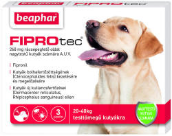 Beaphar FIPROtec Spot On L 20-40 kg 3x268 mg