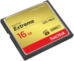 SanDisk Extreme CompactFlash 16GB UDMA 7 (SDCFXS-016G-X46/123850)