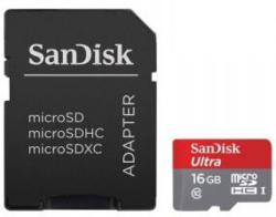 SanDisk Ultra microSDHC 16GB C10/UHS-I SDSQUNC-016G-GN6IA/139730