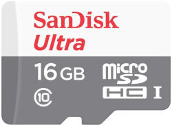 SanDisk microSDHC Ultra 16GB Class 10 UHS-I SDSQUNB-016G-GN3MN (139734)