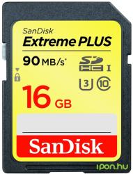 SanDisk SDHC Extreme PLUS 16GB Class 10 SDSDXSF-016G-GNCIN/123813