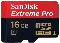 SanDisk microSDHC Extreme Pro 16GB SDSDQXP-016G-X46 (Card memorie) - Preturi