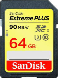 SanDisk SDXC Extreme Plus 64GB SDSDXSF-064G-GNCIN