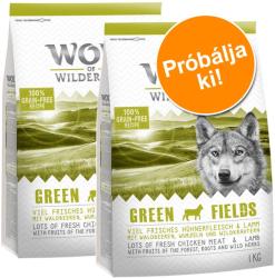 Wolf of Wilderness Green Fields - Lamb 2x1 kg