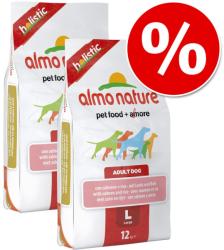 Almo Nature Adult Large - Salmon & Rice 2x12 kg