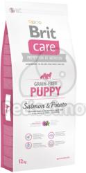 Brit Care Grain-free Puppy Salmon & Potato 3x12 kg