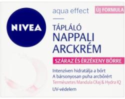 Nivea Aqua Effect tápláló nappali arckrém száraz és érzékeny bőrre 50 ml
