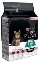 PRO PLAN OptiDerma Small & Mini Puppy Sensitive Skin 3x3 kg