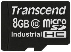 Transcend microSDHC Industrial 8GB TS8GUSDC10I